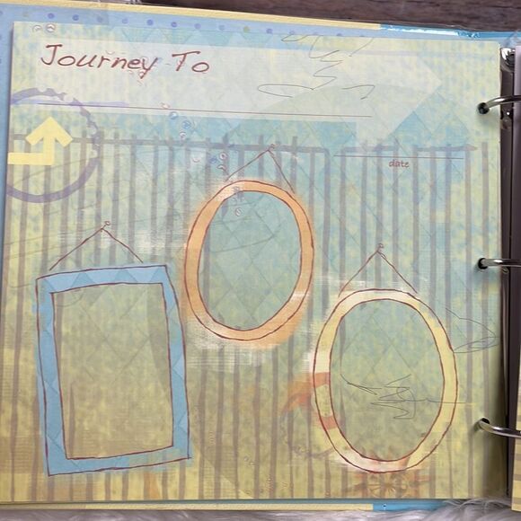 Markings by C.R. Gibson World Travels “Our Travels Through The Years” Journal Al - Picture 5 of 10